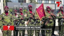 Coopération militaire : le chef d'Etat major des armées françaises à Abidjan