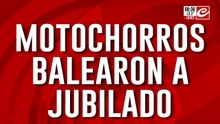 Jubilado quiso escapar de un robo y lo balearon por la espalda