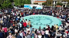 Μεγαλειώδης συγκέντρωση διαμαρτυρίας στη Χίο για το κλείσιμο του Αεροδρομίου