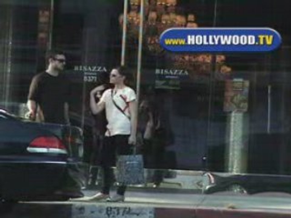 Justin Timberlake et Jessica s'embrassent sur Melrose Avenue