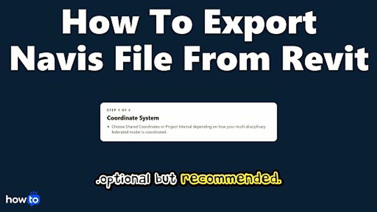 How to export navis file from revit (Step by Step) - video Dailymotion
