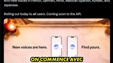 ChatGPT : nouvelle voix en français et GPT-6 pour tout le monde