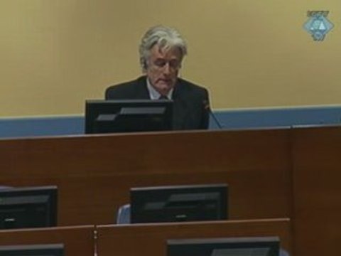 Radovan Karadzic refuses to enter plea at war tribunal