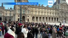 Protesty we Francji: studenci zablokowali wejście do Luwru
