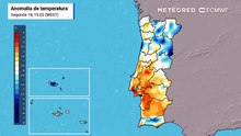 Veja como as temperaturas se afastam da média e recuperam até sexta-feira