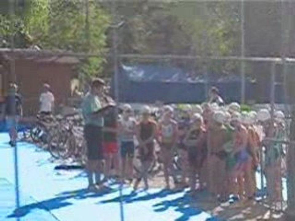 Présentation Théotime Triathlon Embrun 2008