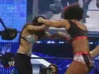 Smackdown 29 08 08 Victoria VS Brie Bella