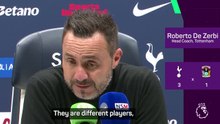 Kulusevski and Maddison bring a new atmosphere to Spurs - De Zerbi