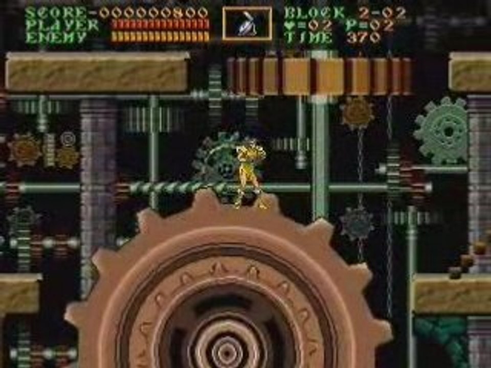 Castlevania III Remake ClockTower Runthrough