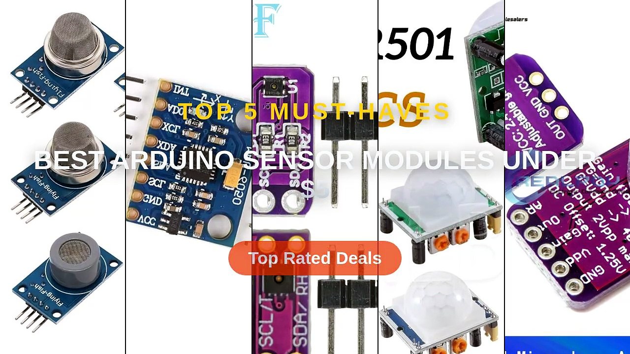 Best Arduino Sensor Modules Under $5 - Video Dailymotion
