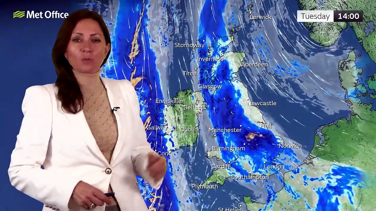 Met Office Tuesday Morning Weather Forecast 20/10/2026 - video Dailymotion