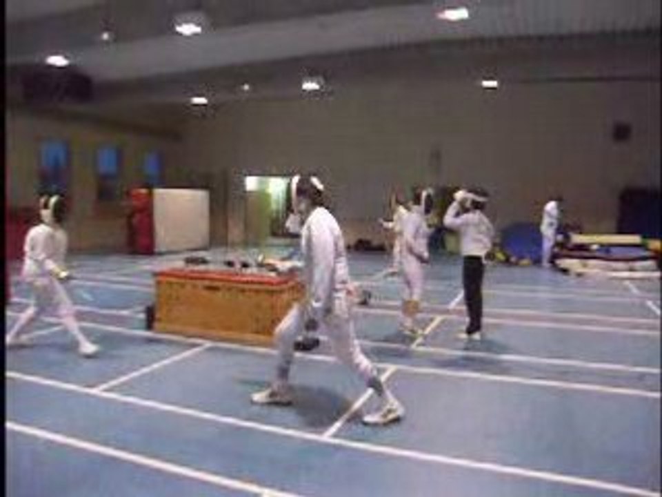 Entrainement Cercle D'escrime de Chabeuil mardi soir