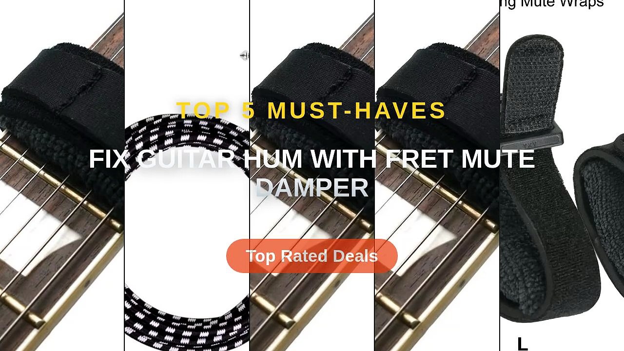 Fix Guitar Hum With Fret Mute Damper - Video Dailymotion