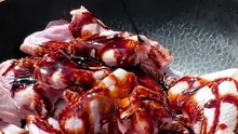 Glazed Chicken & Onion Rings Campfire Recipe — 石榴釉鸡块洋葱圈炸盘