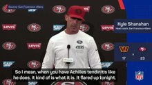Shanahan remains optimistic about Evans after latest 49ers injury concern