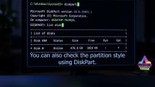 How to Check MBR or GPT Using DiskPart 💻 | Windows CMD #Shorts
