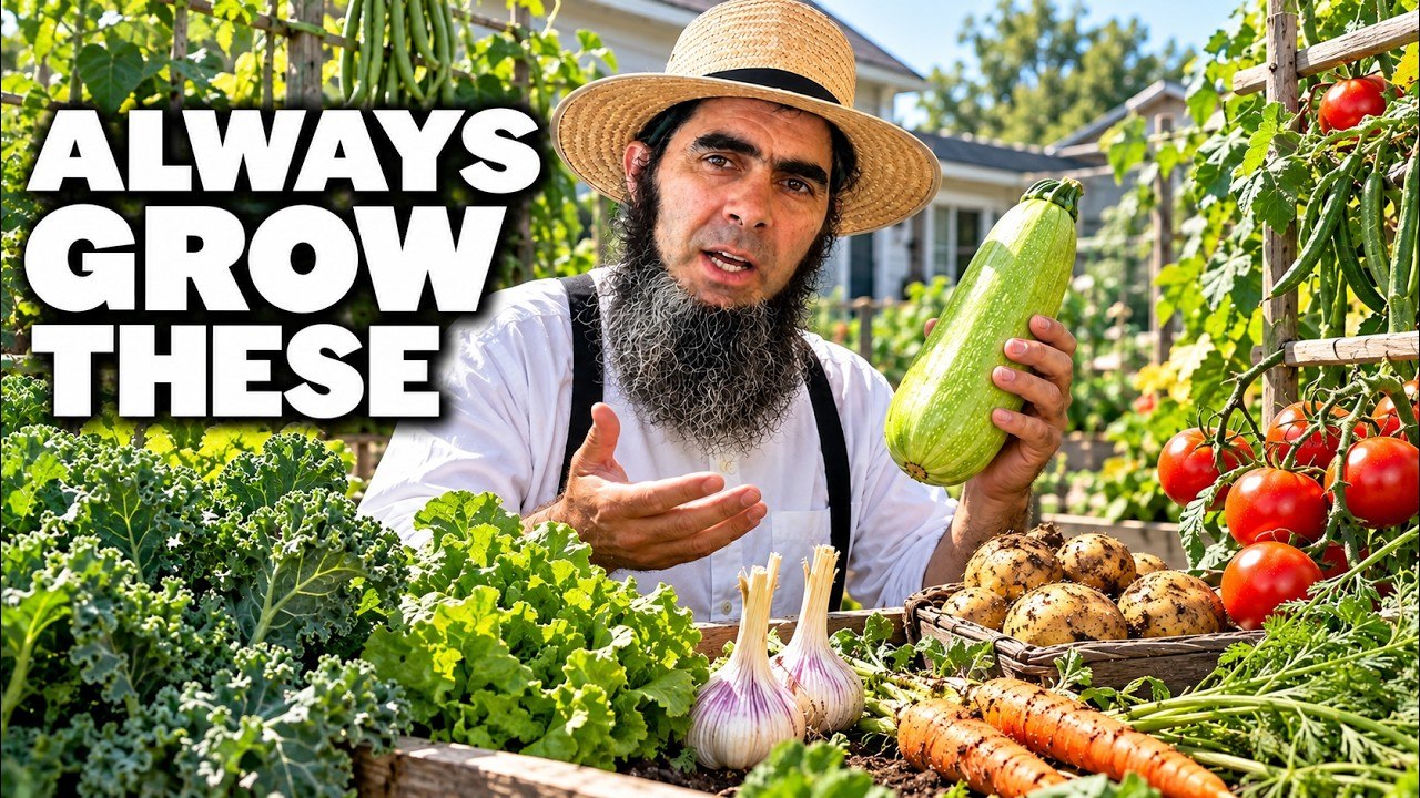 9 Reliable Garden Crops I Grow Every Year for Food and Storage - video ...