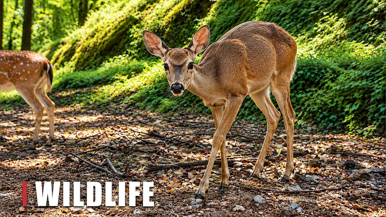 Hidden Trail Camera Captures Wild Deer in the Forest - video Dailymotion