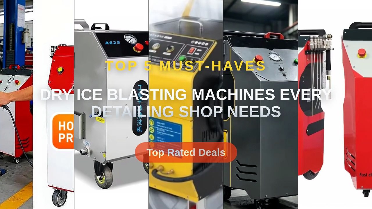 Dry Ice Blasting Machines Every Detailing Shop Needs - Video Dailymotion