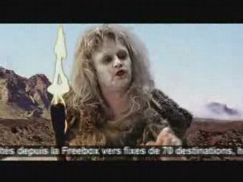 Freebox de Free pub il c'est fait des cendres