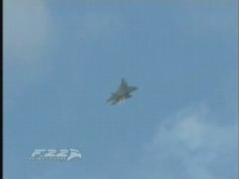 F-22 Raptor - Airshow Demo at Langley Air Force Base