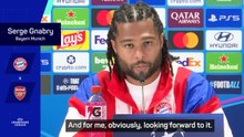 Gnabry jokes that it is ‘a bit weird’ facing Arteta as a manager