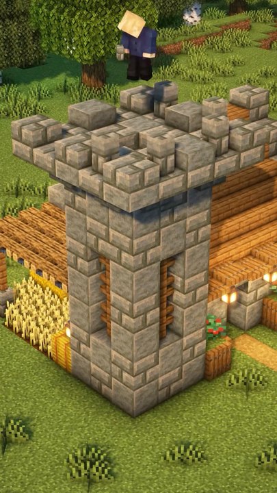 Minecraft Castle House Build | Cozy Survival Base Design - video ...