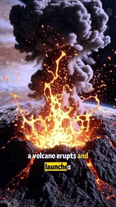A Volcano on This Moon Erupts Into Space! 🌌🔥 - video Dailymotion