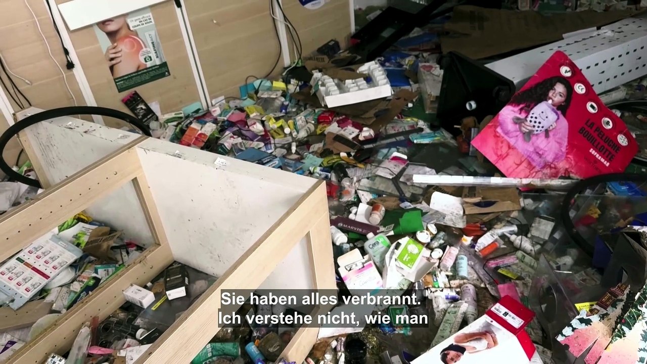 „alles ist zerstört“: pariser apothekerin nach unruhen