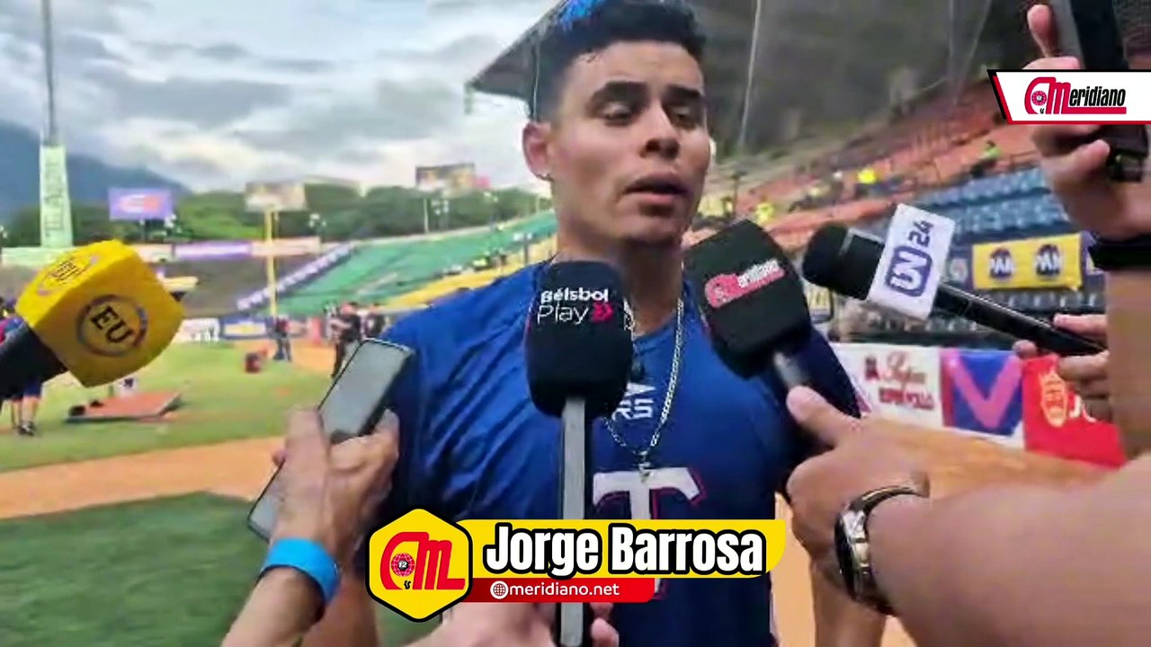 Jorge Barrosa en exclusiva para Meridiano