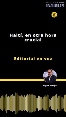 Editorial | Haití, en otra hora crucial