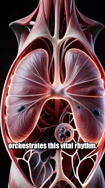 Your Body's Unseen Engine of BREATH! 🌬️ How the Diaphragm Works | 3D ...