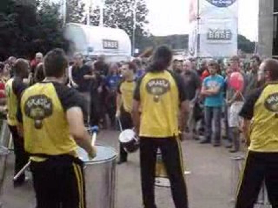 Percus brésiliennes au festival Les Ardentes à Liège