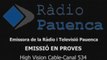 Ràdio Pauenca-1a Emissió a High Vision Cable canal 534