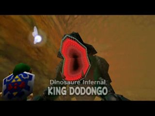 Zelda : OoT Walkthrough/13 King Dodongo et rubis Goron