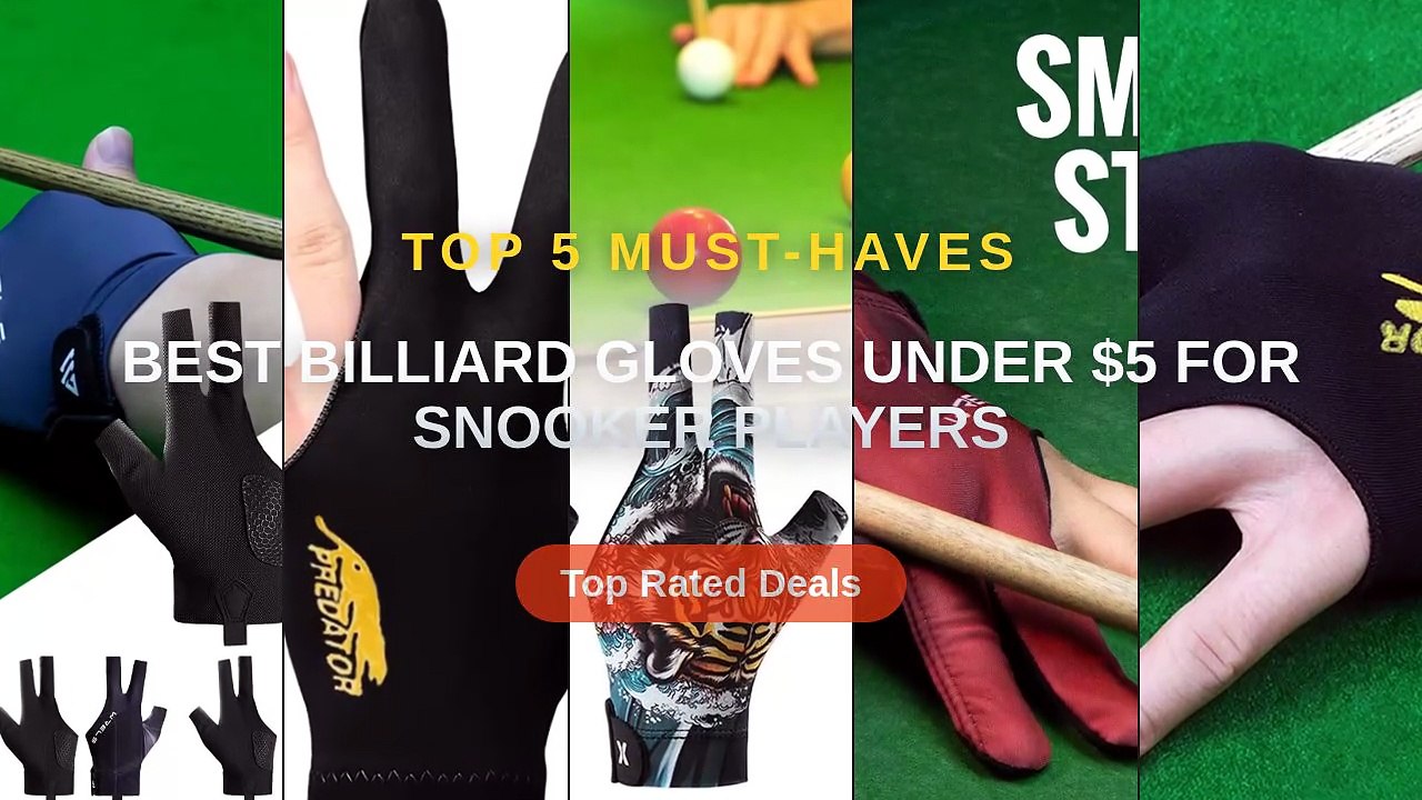 Best Billiard Gloves Under $5 For Snooker Players - Video Dailymotion