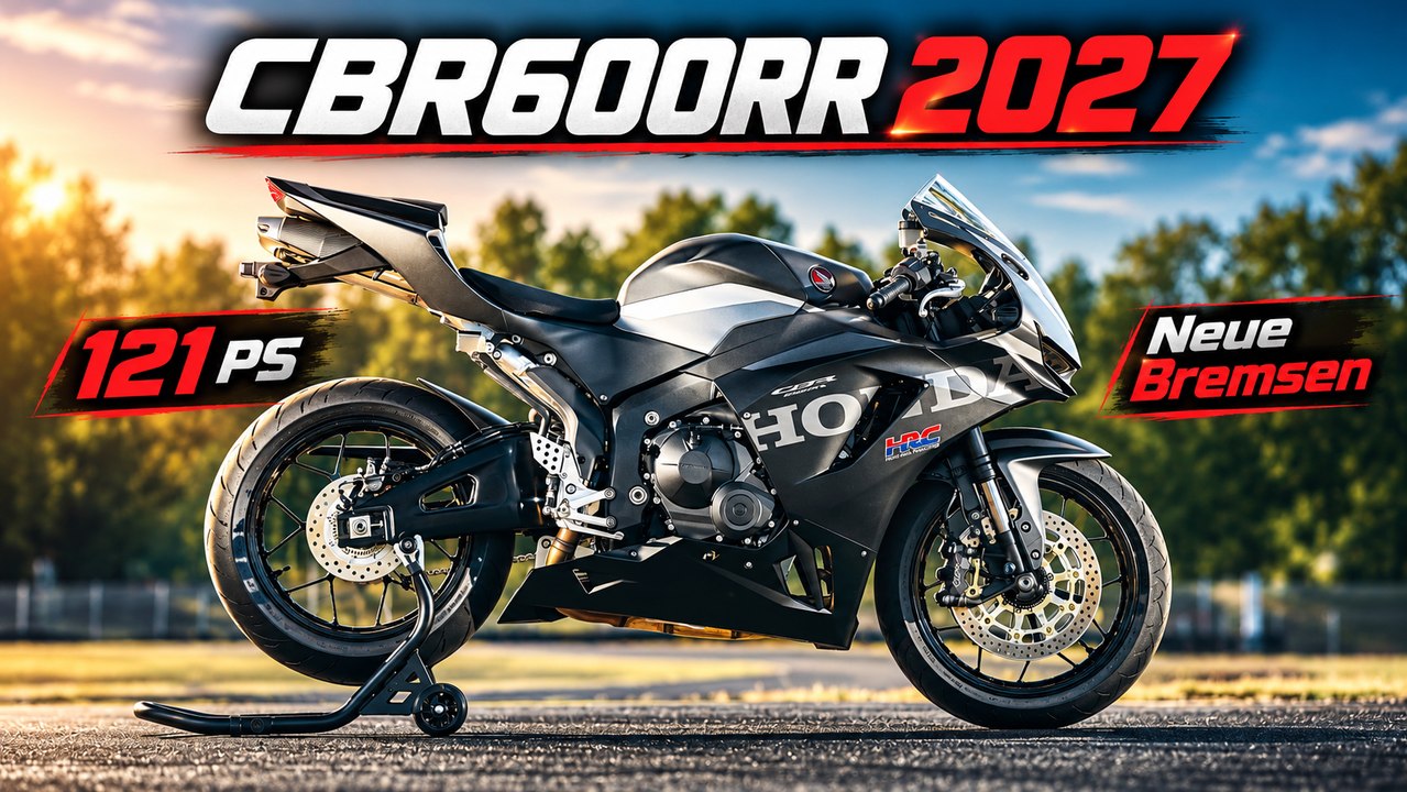 Honda cbr600rr 2027 – 121 ps und noch näher an der rennstrecke!