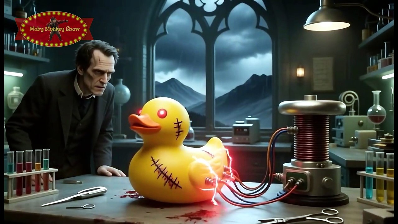 Rubber Duck Frankenstein - Highlights 4 - Moby Monkey Show 2 - video ...