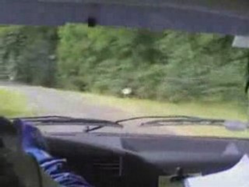 rallye de la Tomate: caméra embarquée ES1 - 309 GTI16 grA