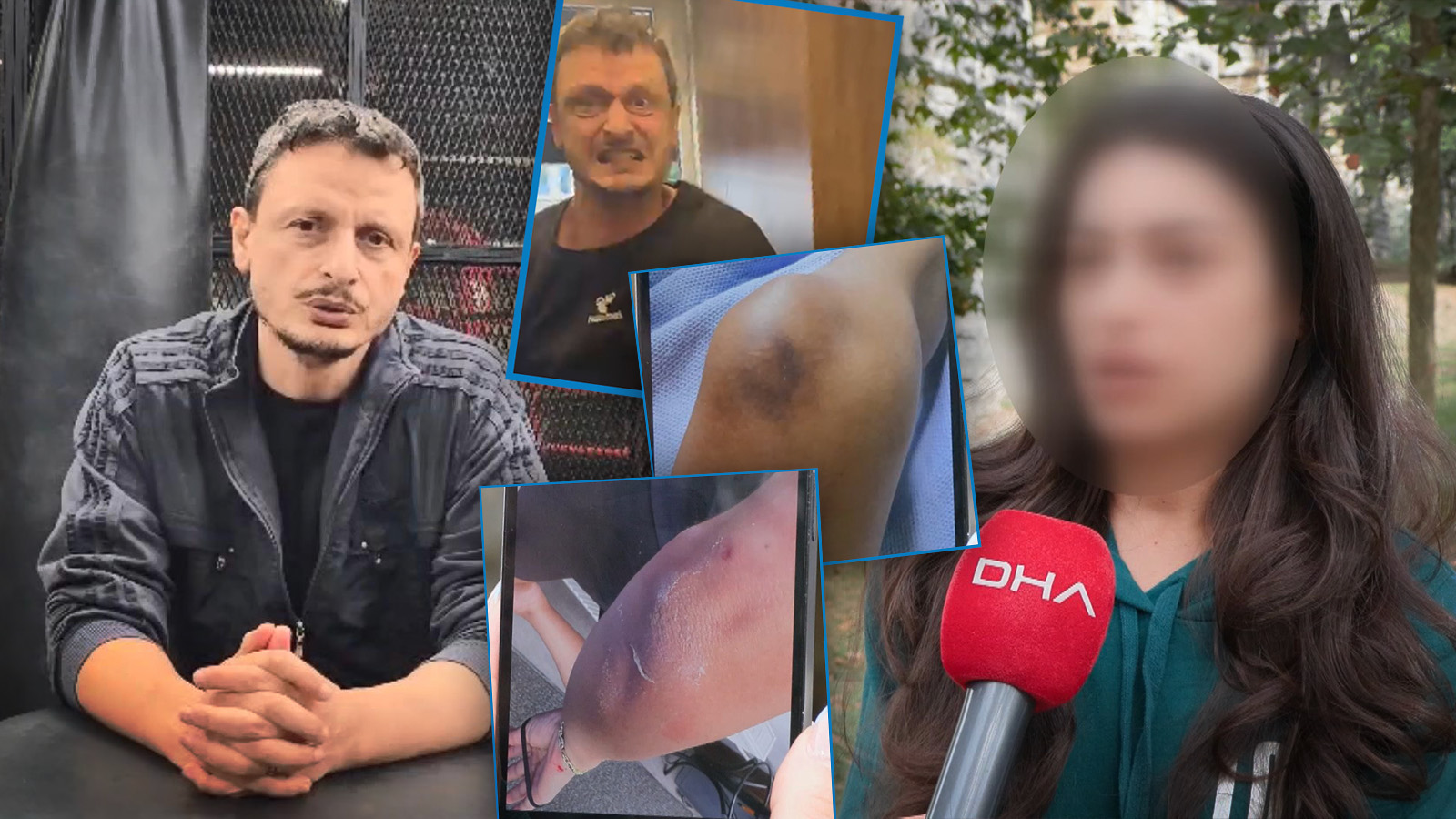 Kadın eğitmeni darbeden kick boks hocasından şaşırtan savunma: Tekme vücuduna değil telefona geldi