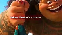 Baby Moana Protects a Sea Turtle and Receives a Magical Gift from the Ocean