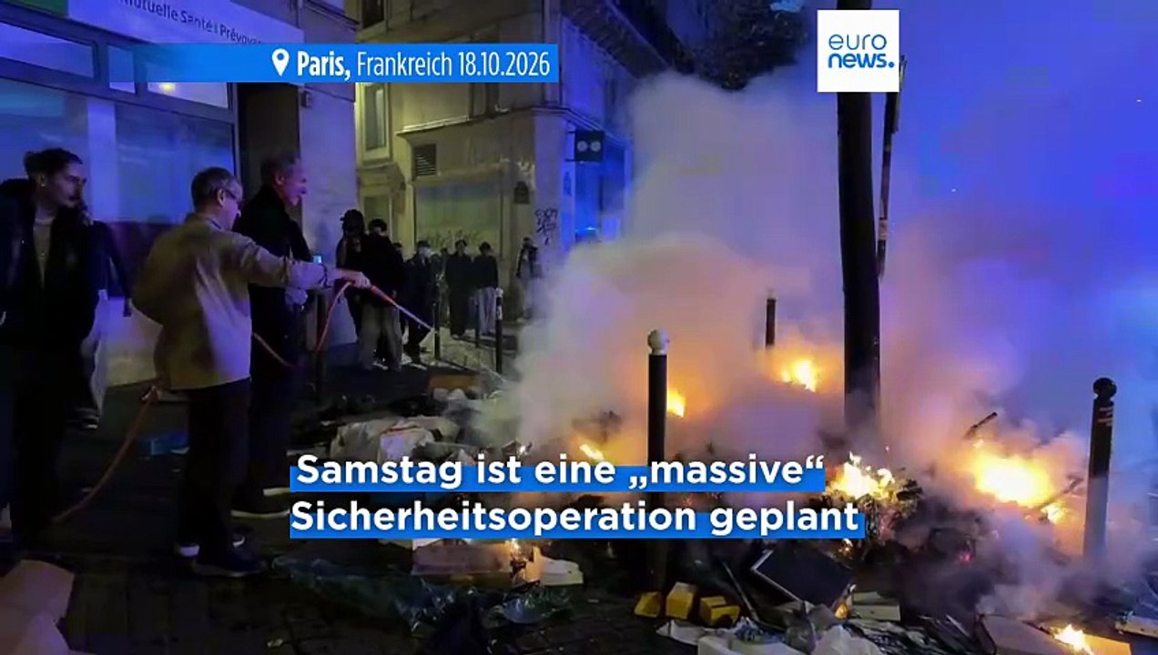 Frankreich schickt Soldaten gegen Schüler und Studenten