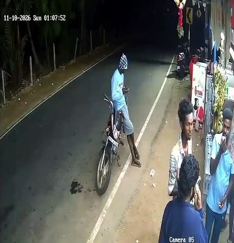 Ce motard est le Chanceux du jour