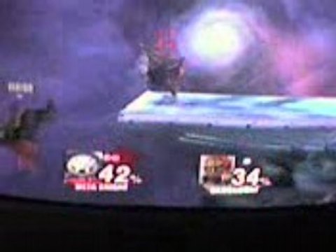 Meta Knight vs ganondorf lv9 [SSBB]