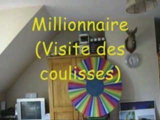 Visite des coulisses du Millionnaire (Flo.TV)