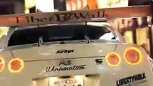 When a Liberty Walk GT-R owns the night streets 🏁