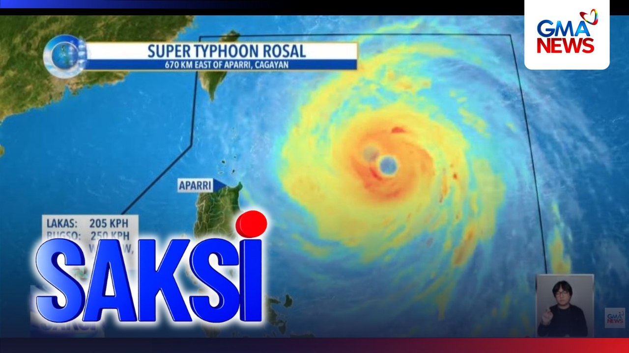 Wind signals, nakataas sa ilang bahagi ng bansa dahil sa Super Bagyong ...