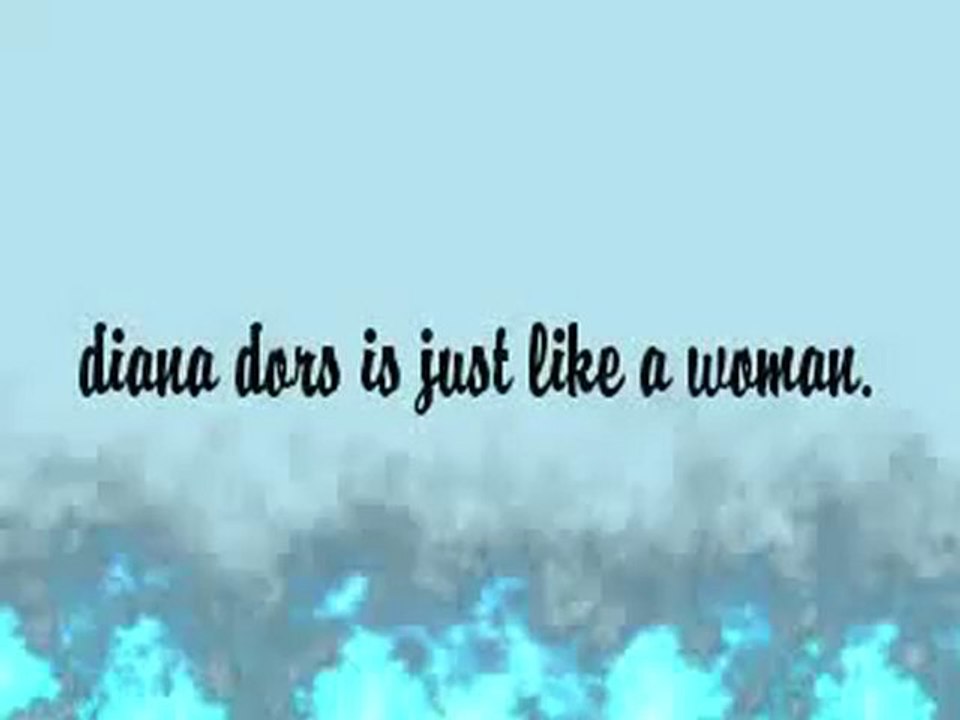 Diana dors just like a woman