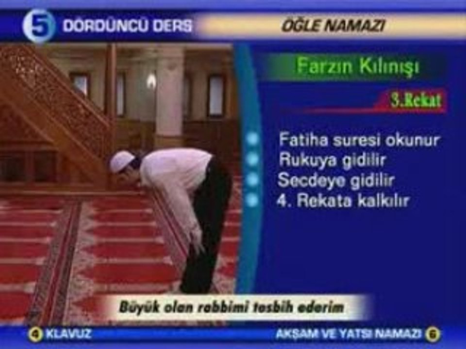 Ogle ve ıkındı namazinin  kilinisi www.ahmetkilic.de