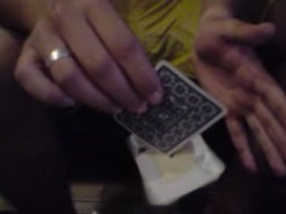 new magic flying card, carte magie